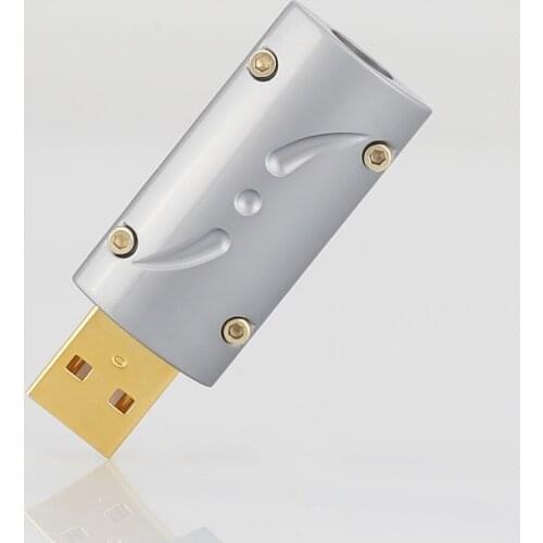 Viborg UA201 HI-END 24K Gold Plated USB2.0 Plug USB A Connector DIY Hi Fi USB Cable Gold Plated Bronze USB