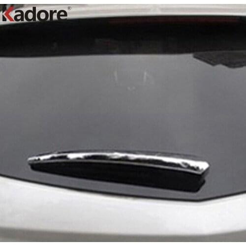 For Cadillac SRX 2010 2011 2012 2013 2014 2015 Chrome Rear Window Wipers Cover Trim Car Tail Wiper Strip Car Accessories