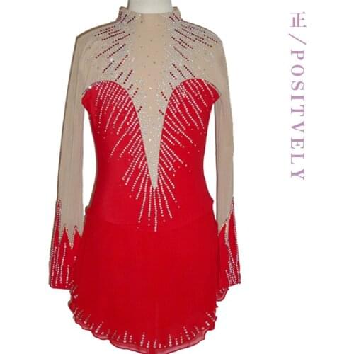 Women Figure Skating Dresses Graceful New Brand Ice Skating Dresses For Competition DR4130