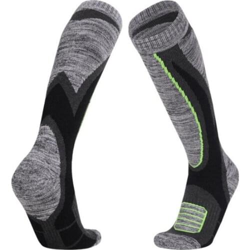 Winter Cotton Men Skiing Socks Outdoor Sports Warm Snowboard Hiking Thermosocks Towel Bottom Long Tube Thermal Socks