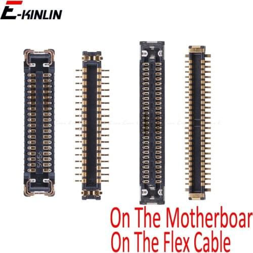 2pcs USB Charger Dock Port FPC Connector Plug On Board Motherboard Flex Cable For iPhone 6S 7 8 Plus X XS Max XR Repair Parts