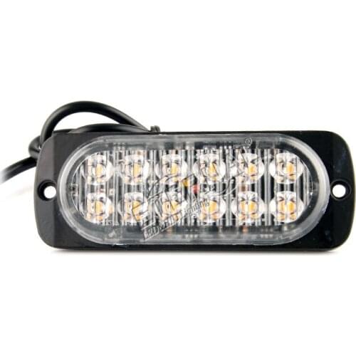 Free shipping 4pcs 12 LED stroboscope emergency light Flasher motorcycle led Fso flash light auto Car accessories