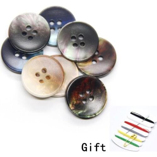 15-25mm Color Resin Sewing Coat Large Buttons For Clothing Female Sweaters Decorations Handmade DIY Accessories Wholesale