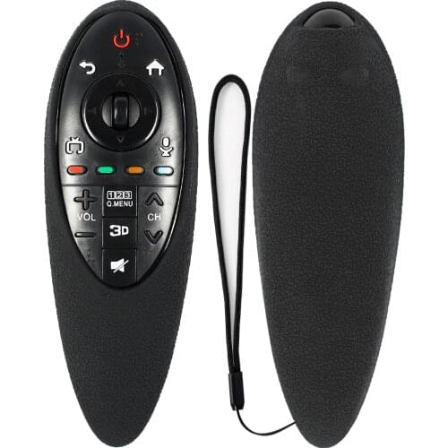 Cover For LG AN-MR500 AN-MR500G Protective Silicone 3D Smart TV Magic Remote Control Case With Lanyard Flexible Shockproof MR500