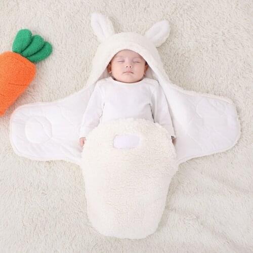 Baby Warm Sleeping Bags Kids Thicken Blanket Swaddling SleepSack Autumn Winter