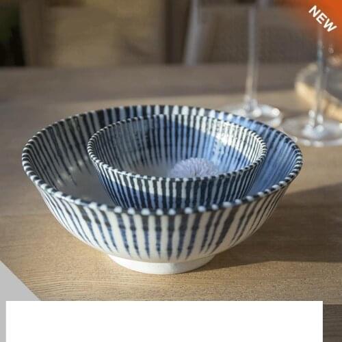 Ceramic Bowl Kiln Transmutation Large Size Bowl High Handcraft Dinner Bowls Noodle Soup Hotel Restaurant Tableware