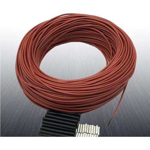 3k 6k 12k 18k 24k 36k 48k carbon fiber heating cable floor heating wire electric hotline Non-toxic odorless warm heating cable