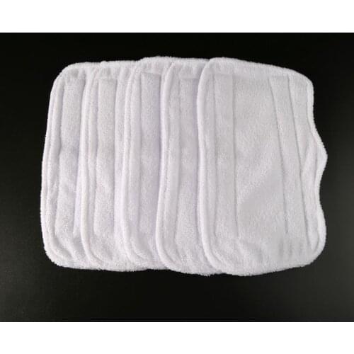 Steam Mop Soft Microfiber Cloth Covers 5Pcs for Shark S3101 Head Replacement Pad