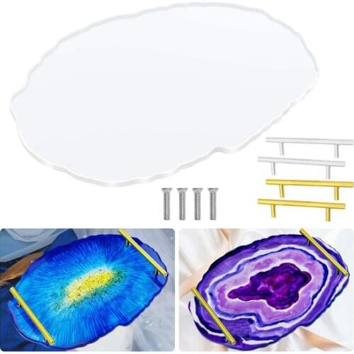 Silicone Tray Molds Resin Epoxy Casting Mould for DIY Crafts Wedding Birthday Party Valentines Day