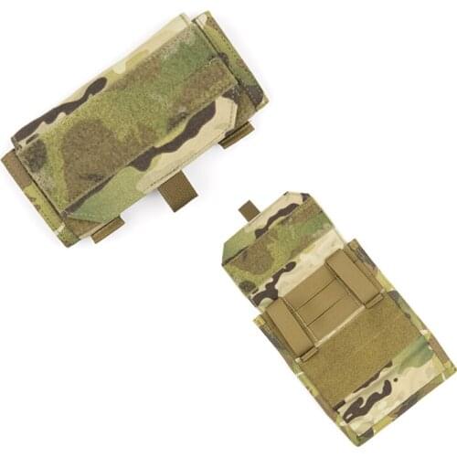 Tactical GRG Map Pouch Military Chest Hanging Folding Molle 500D Admin Pouch Vest Chest Accessory Bag