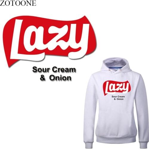 ZOTOONE Iron on Transfer Letter Patches for Clothing DIY T-shirt Dress Applique Heat Transfer Vinyl Stickers Thermal Press