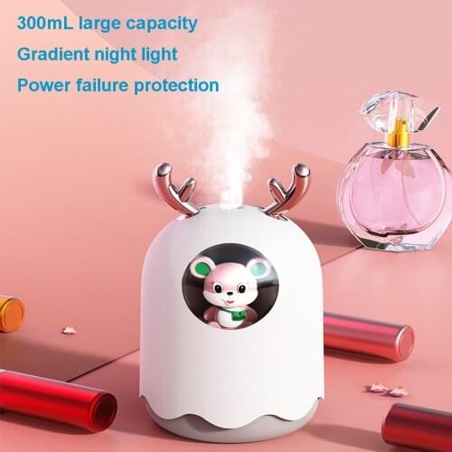 Atmosphere light USB Humidifier Ultrasonic Aroma Diffuser Essential Oil Air Purifier Grain Lamp Aromatherapy For Office Or Home