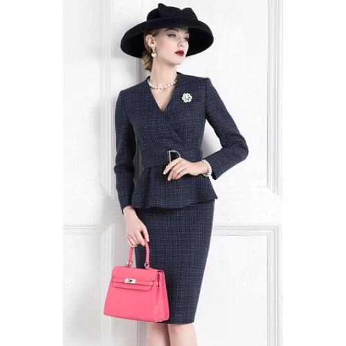 High End President Fashion Professional Dress Celebrity Suit Femininity Ol