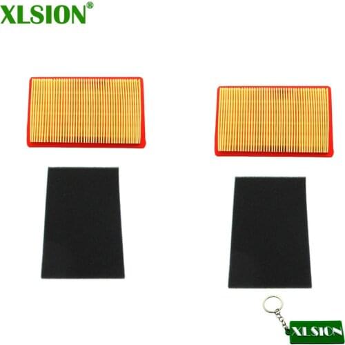 XLSION Air Filter Set For Honda GVX140 HR215K1 HRB215 Kohler XT149 XT173 XT650 XT675 XT775