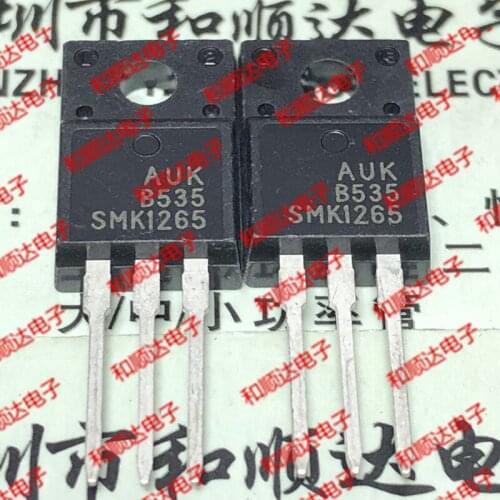 10pcs/lot SMK1265 New Spot TO-220F 650V 12A