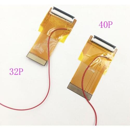 20 pcs 32pins 40pins DIY Backlit LCD Ribbon Cable Highlighted Ribbon Adapter for GBA SP Screen for Game Boy Advance