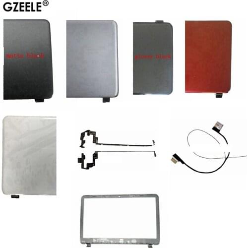 NEW Laptop Top LCD Back Cover/LCD Front Bezel/Hinges For HP 15-G000 15-G100 15-R000 15-R100 255 G3 case SPS 761695-001