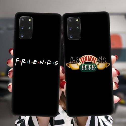 Friends TV Show Central Perk Coffee Case For Samsung S21 S20 FE S10 Plus NOTE 20 Ultra M02 F62 M62 M21 M30S M31 M31S M51 Cover