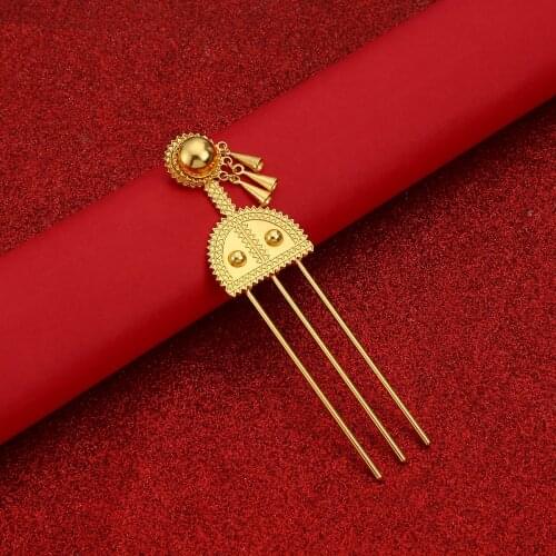Ethiopian Hairpin Color Hair Piece Africa Hair Pin Eritrea Hair Sticks Habasha Hair Pcs