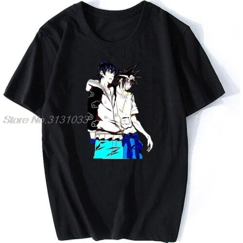 Men The God Of High School Chen Maori Blood Manga T-shirts Funny Tops Park Ilpyo Jin Mori Pure Cotton Tees Harajuku Tshirt