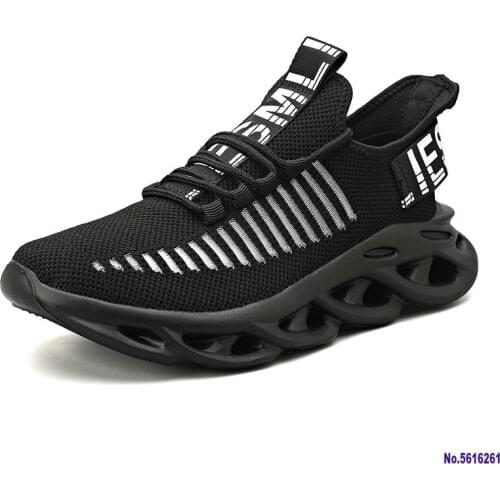 2020 New Men Shoes Summer Blade Casual Shoes Sneakers Men Fashion Non-slip Breathable Walking Lightweight Lace-up Walking Shoes