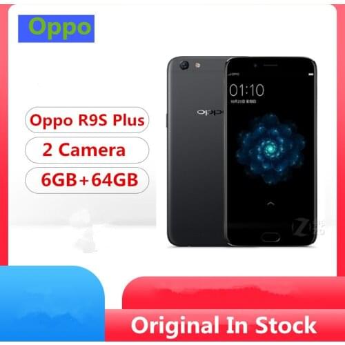 Original Oppo R9S Plus 4G LTE Mobile Phone Snapdragon 653 Android 6.0 6.0" IPS 1920x1080 6GB RAM 64GB ROM 16.0MP Fingerprint