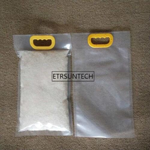 100pcs 5kg Transparent plastic nylon rice grain packaging bags food grade vacuum bag large pouch kitchen storage