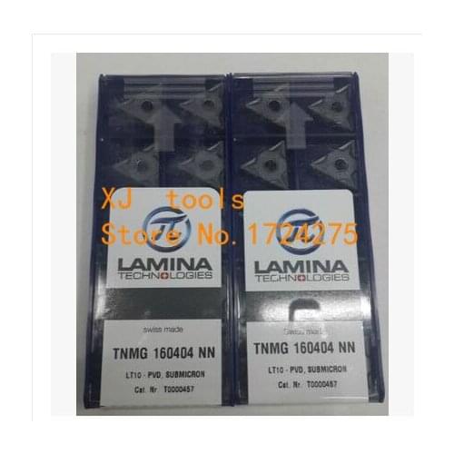 Free Shipping 10Pcs TNMG160404NN LT10 tungsten Carbide insert Cutting tools turning ,carbide inserts Lathe turning tool