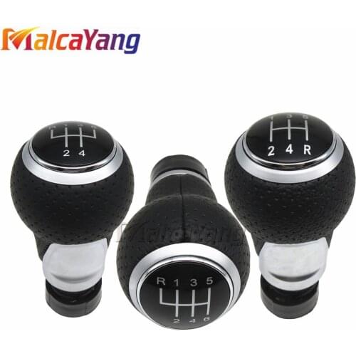 12mm Gear Shift Knob Lever Stick For Audi A3 A4 B6 B7 B8 A6 S4 8K A5 8T Q5 8R S Line / Ibiza 6J / Seat Leon / Golf MK4 / Passat
