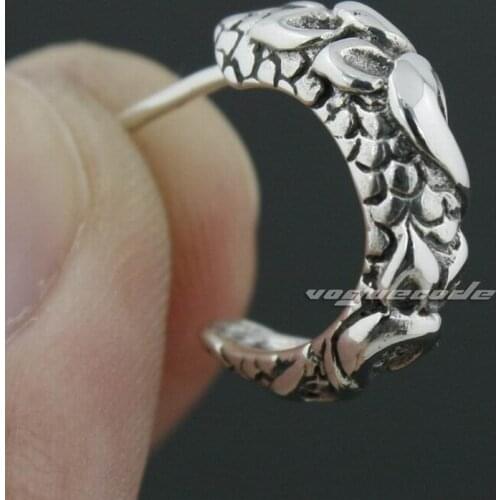 925 Sterling Silver Claw Earring Fashion Stud Earring 8M018