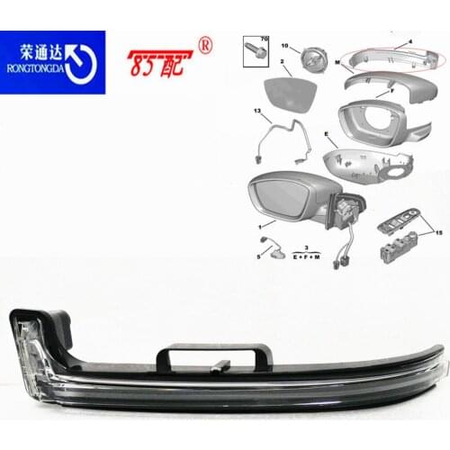 Rearview mirror turn signal lamp rearview mirror indicator lamp 1618048680 1618048780 for Peugeot 3008/5008/C5AIRCROSS