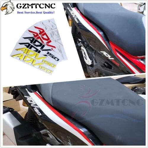 Motorcycle Decals Stickers Emblem Badge 3D Decal Raised Tank Wheel Tank Decals Applique Emblem For HONDA ADV150 adv 150 '19-'20