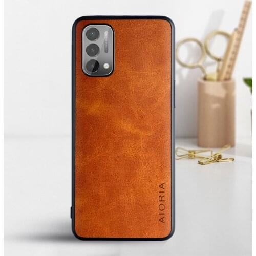 Ultra Thin Lightweight Leather Skin Case for Oneplus Nord 2 CE 5G Nord2 One Plus N10 N100 N200 9R 9 Pro Drop Protection Cover