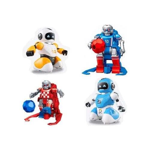 Impulls Smart Play Soccer Robot Remote Control Battle Toys Hot Selling Electric Singing Dancing football For Children Kids FSWB
