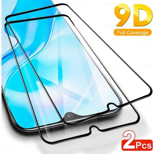 2Pcs Full Cover Protective Glass For VIVO Y1s Tempered Glass For VI VO VIVOY1S Y 1s 1S Y 1929 6.22" Phone Screen Protector Film