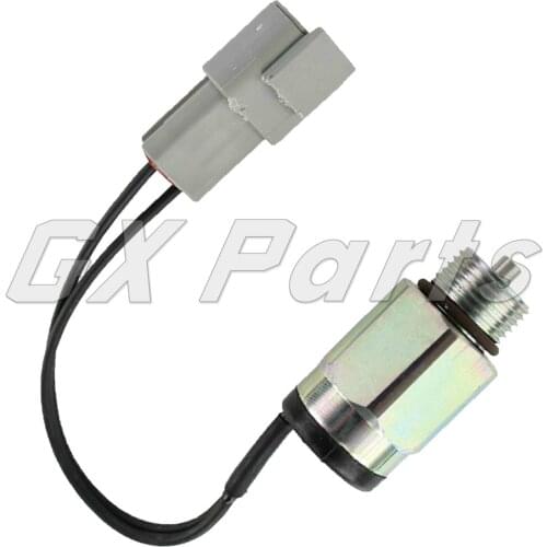 12V 6676029 Fuel Shutoff Solenoid for Bobcat Skid Loaders 763 773 863 963 751 753 S130 S150 S160 S250 S590 T110 T140 T180