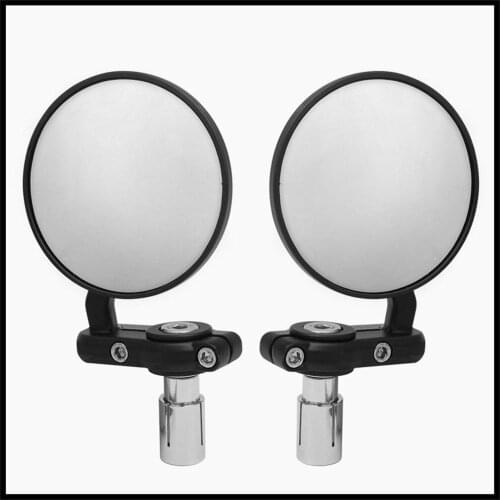 2pcs Motorcycle Mirror Round Bar End Convex Handle Bars for KTM Duke 390 790 EXC EXCF 125 200 250