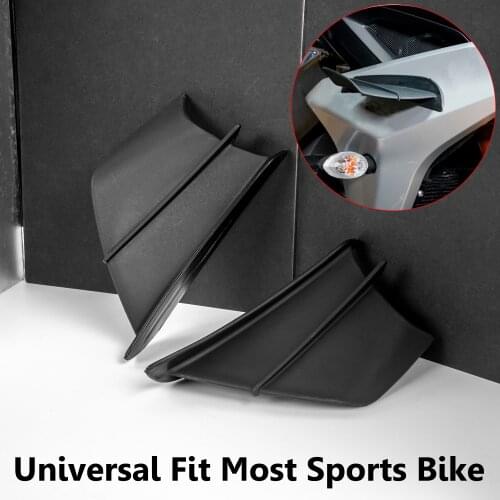 Motorcycle Winglet Aerodynamic Wing Kit Spoiler For Ducati V4S BMW S1000RR Kawasaki H2 Suzuki GSXR1000 Yamaha YZF-R1M R1 Honda