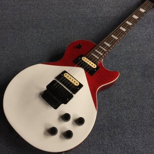 Free delivery, rosewood fingerboard, tiger Flame Maple top, multicolor Electric guitar , high quality electric guitar