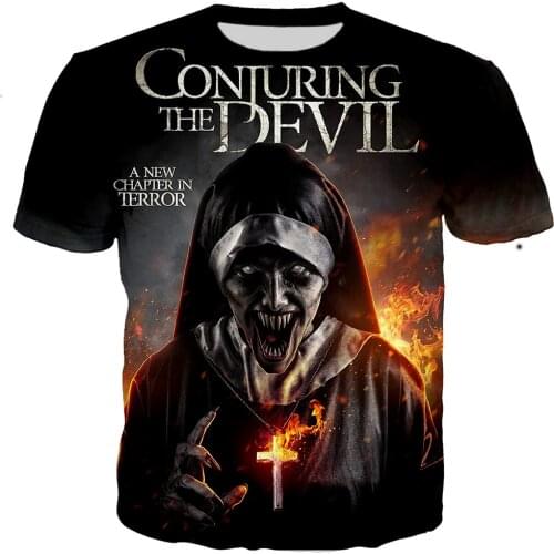 The Nun T Shirt Men/women 3D Printed T-shirts Casual Harajuku Style Tshirt Streetwear Tops Dropshipping