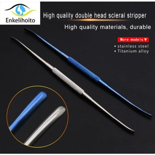 Cosmetic plastic surgery nasal bone stripper stainless steel nose single head / double skull department scleral stripper