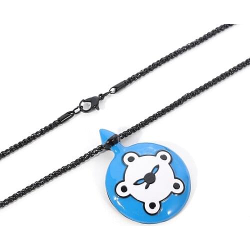 Cute Necklace Pocket Punk Jewelry Necklace Metal Miracle Pendant Kid Gift