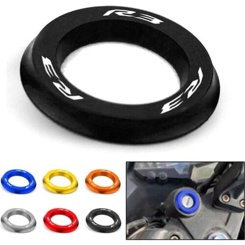 For Yamaha YZF R3 2013-2020 Modified Keyhole Ring Keyhole Decoration Cover Store Door Decoration