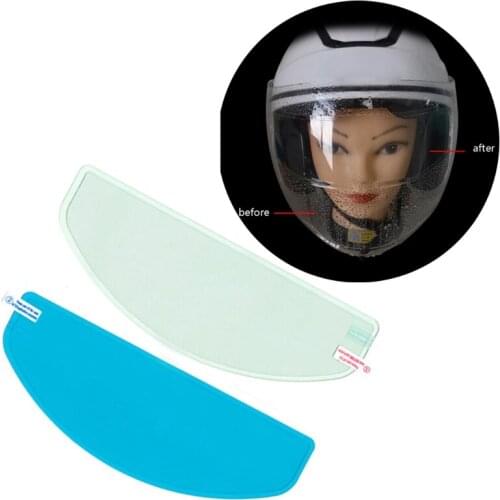 N0HF Helmet Clear Anti-rain Anti-fog Film Universal Lens Film For Motorcycle Accesso