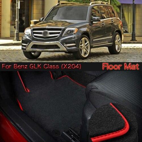 High Quality Soft Nylon Custom Made Non Slip Heavy Duty Floor Carpet Mat Rugs For Benz GLK Class X204 2008-2017