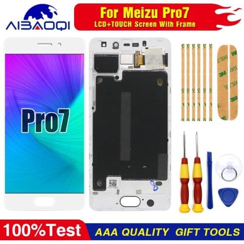 AiBaoQi 5.2inch For Meizu Pro 7 LCD Screen M792M M792H Display TouchScreen Digitizer Assembly Replacement Disassemble Tool