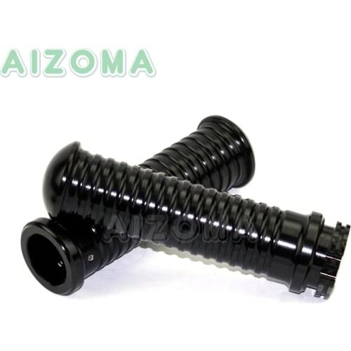 1'' 25mm Unviersal Rough Crafts Handlebar Hand Grips For Harley Dyna Softail Sportster XL883 1200 2001-2019