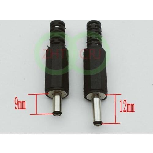 10pcs DC Power 3.5mmX 1.3mm Plug 9mm/12mm connectors wholesale