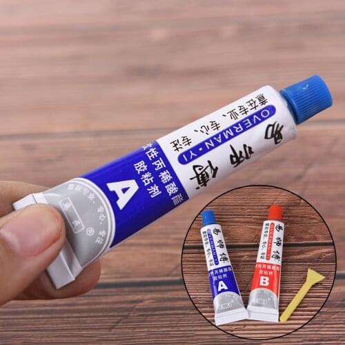2pcs(A+B) High quality Modified Acrylic Glue Adhesive for Metal Plastic Wood Crystal Glass Jewellery Superior Strength