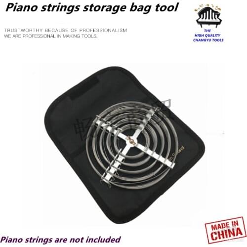 Piano tuning tools accessories - Piano string storage tool and bag and Piano string - Piano parts